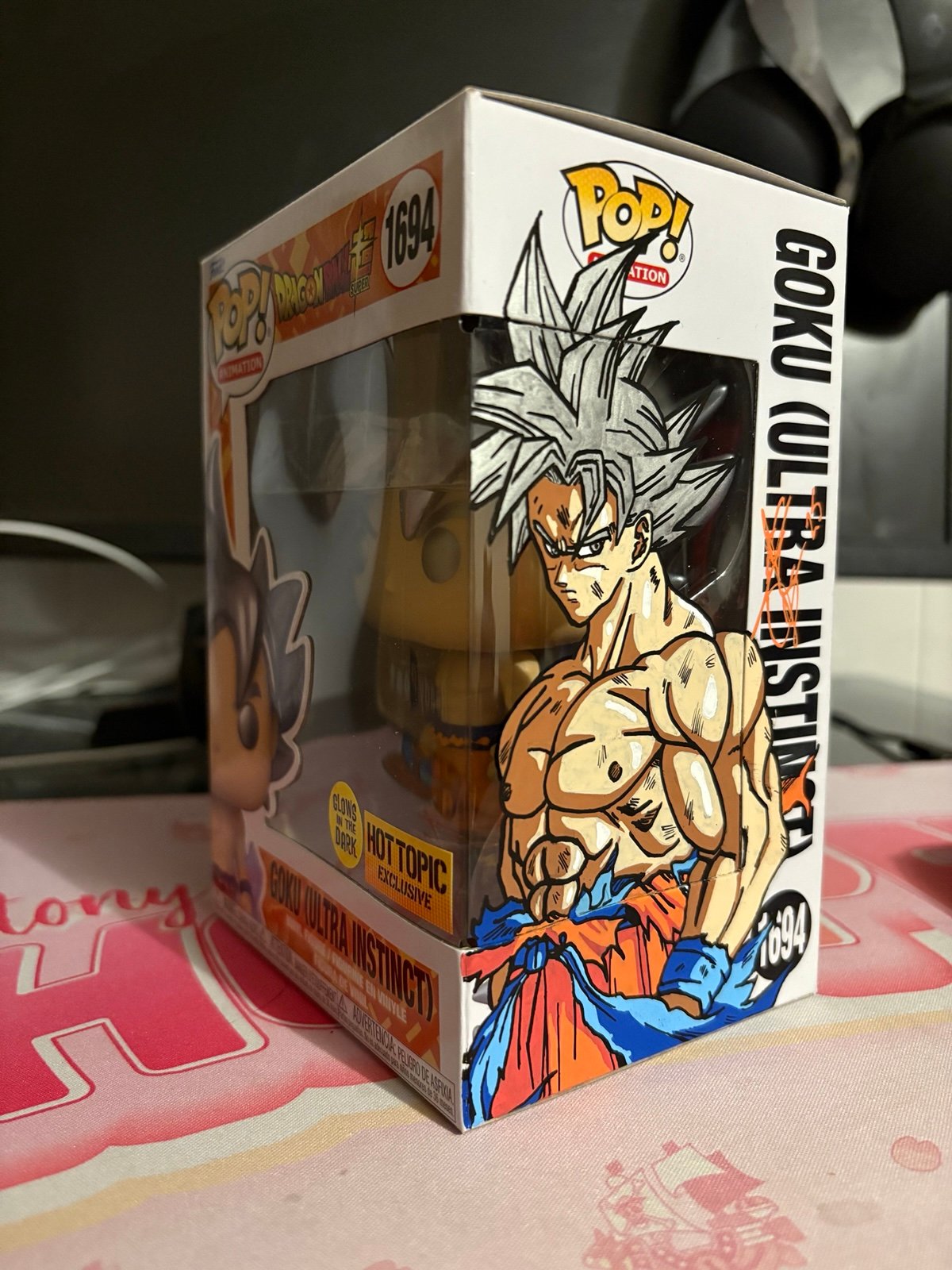 Goku (Ultra Instinct) Funko Custom Box Art