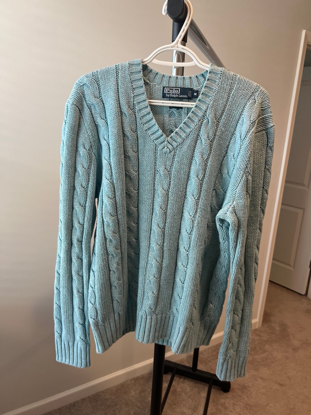 Polo Ralph Lauren cable knit cardigan sweaters