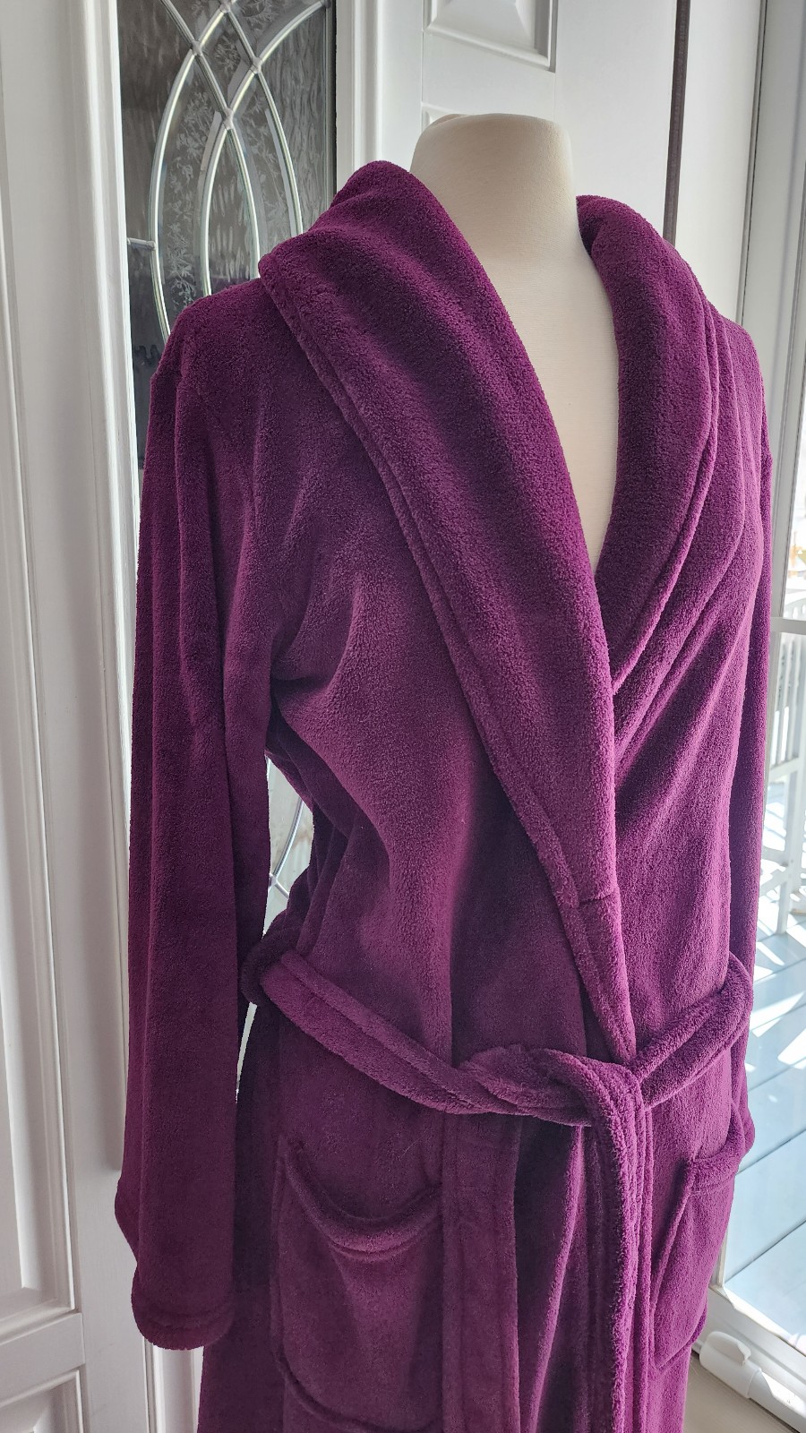 Bath & Body Works Plush Purple Robe