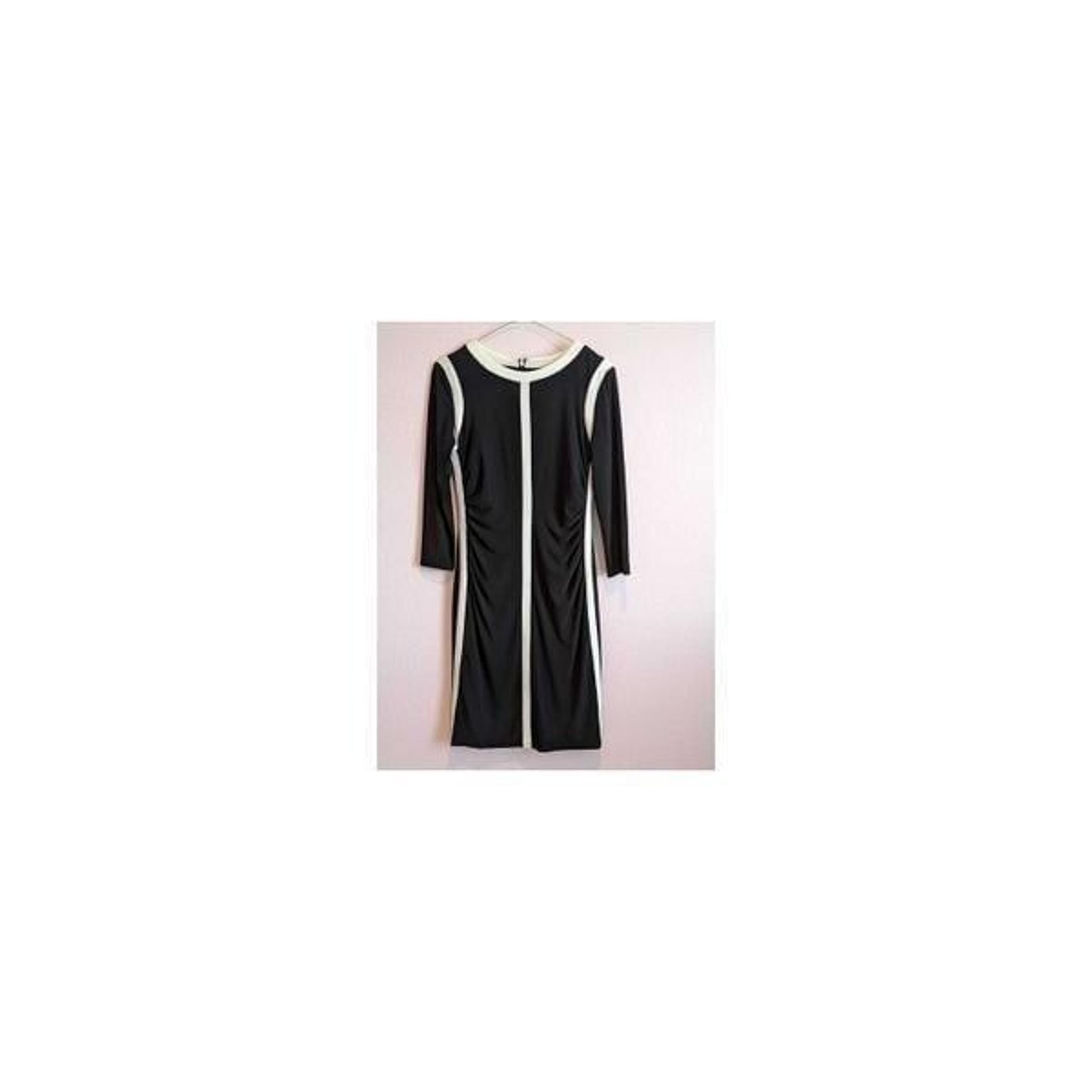 American Living size 2, black and white midi dress