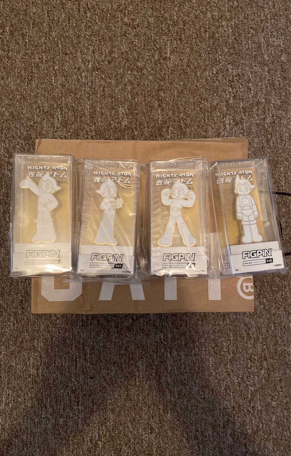Figpin NYCC 2021 Bait Astro Boy Set of 4 750 LTD