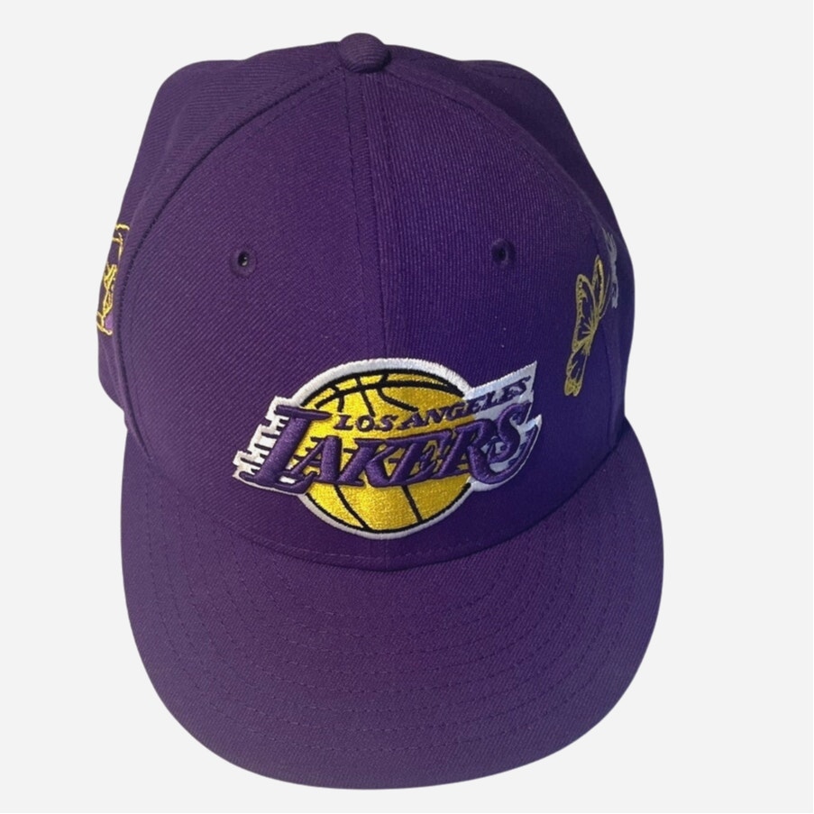 New Era Embroidered Los Angeles Lakers Kobe Bryant #8 - Purple - NBA Cap 7