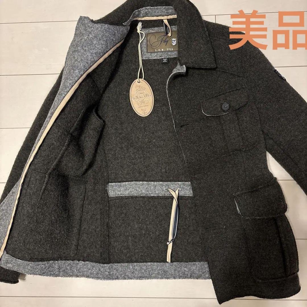 L.B.M. 1911 Wool Jacket Dark Green L