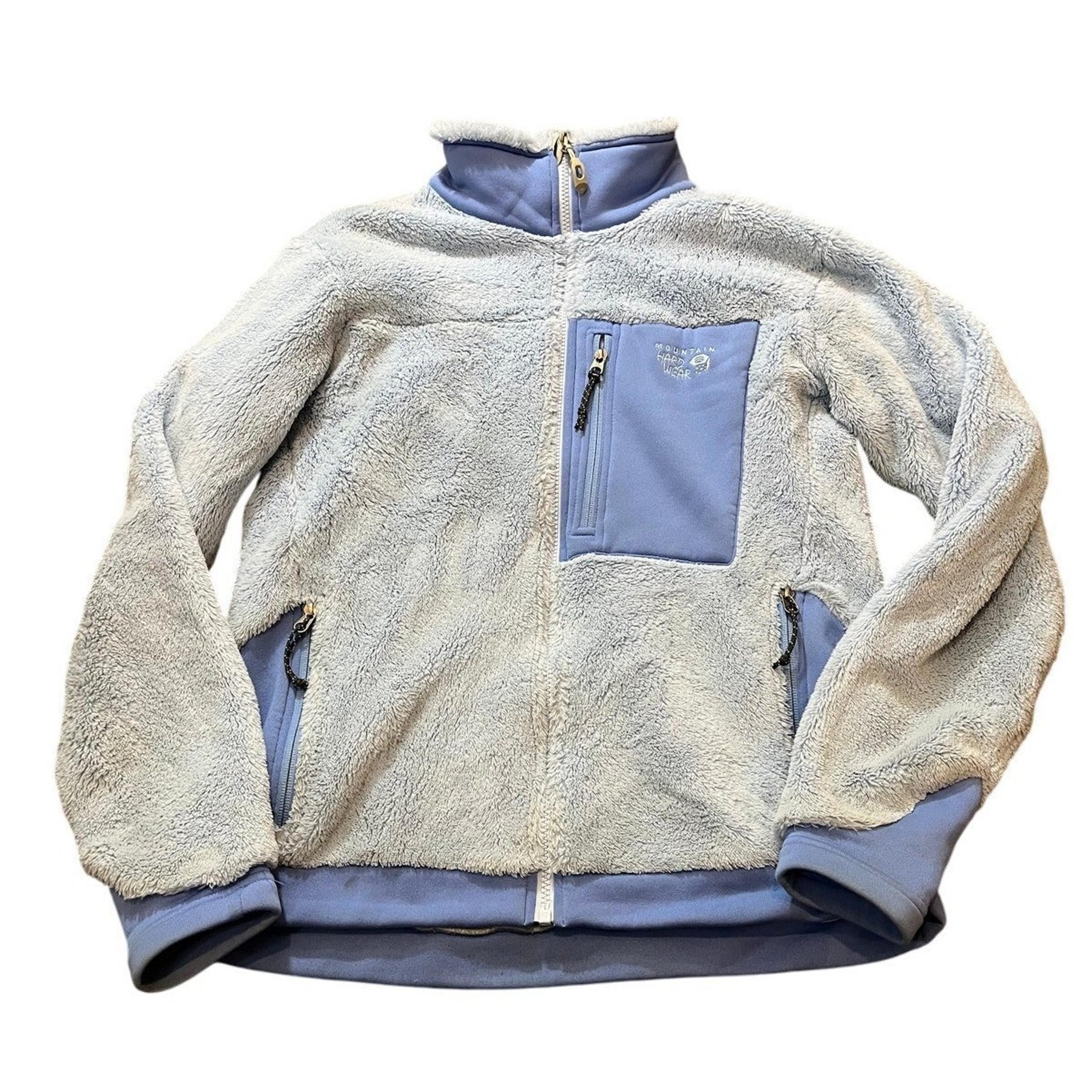 Mountain Hardwear Monkey Woman Fleece Jacket - Women's Size Large Blue