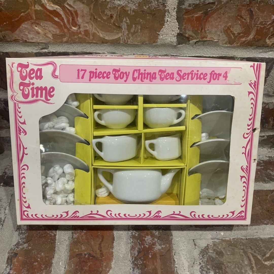 Vintage Tea Time Toy Maryland China Set 16 Piece No J 1207 Japan