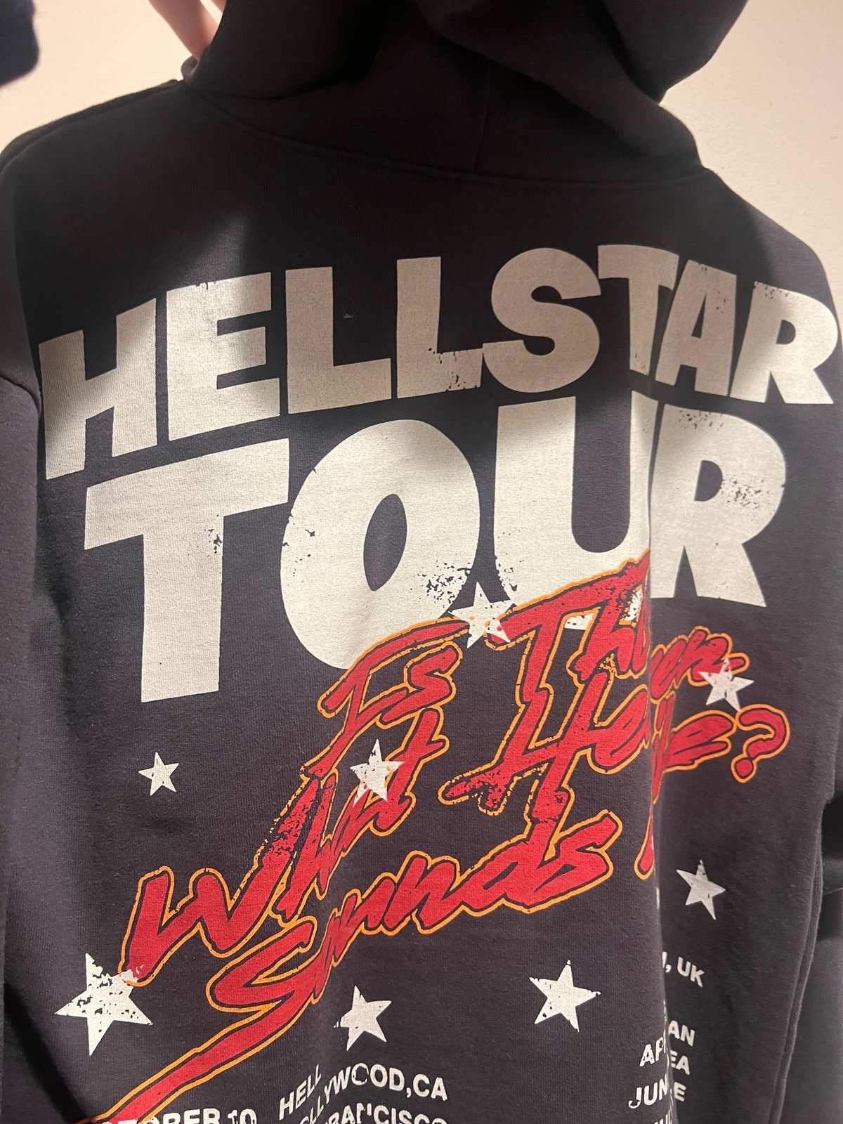 Hellstar Studio Records Tour Hoodie / Size M