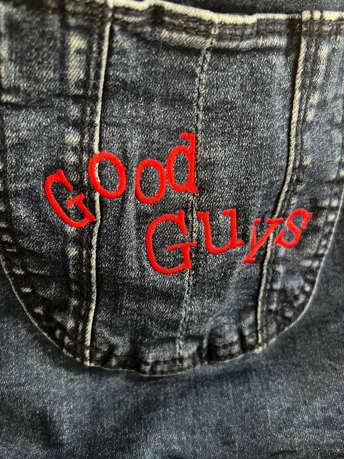 Halloween Good Guys Chucky Costume overall jeans L