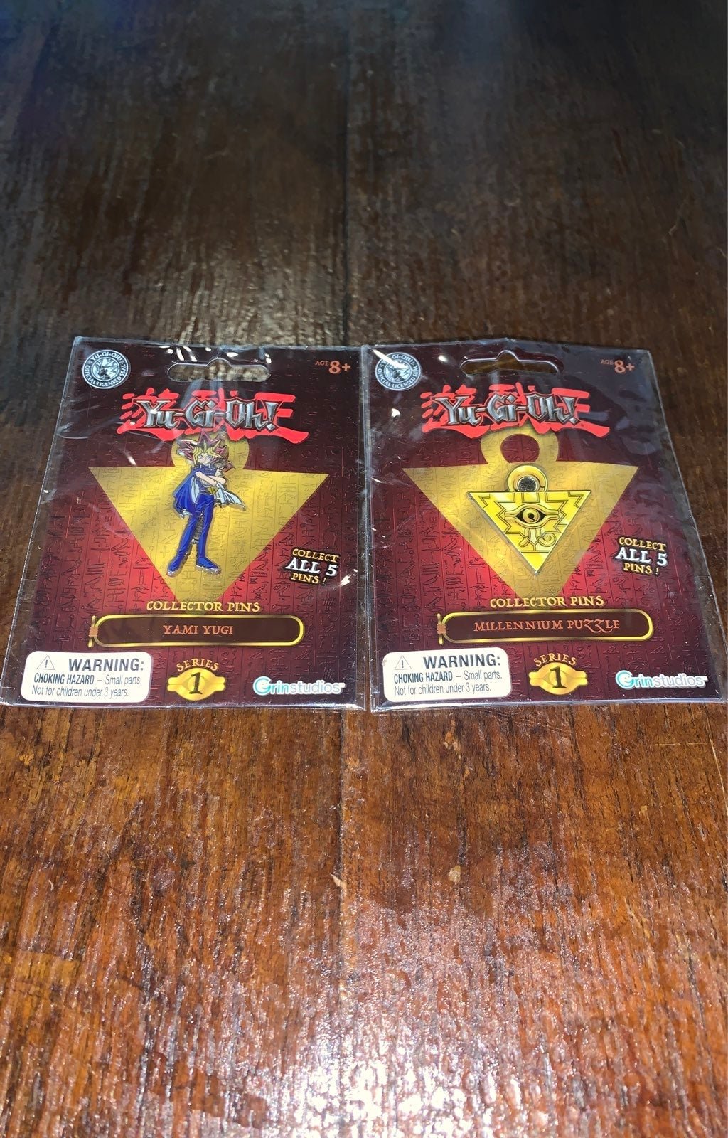 YuGiOh! Collector pins!