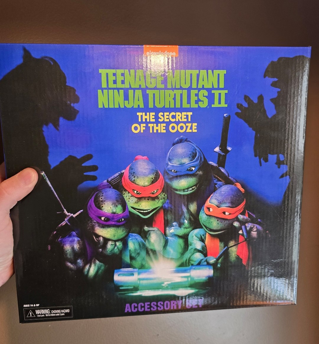 NECA TMNT 2 Secret of the Ooze Accessories Set
