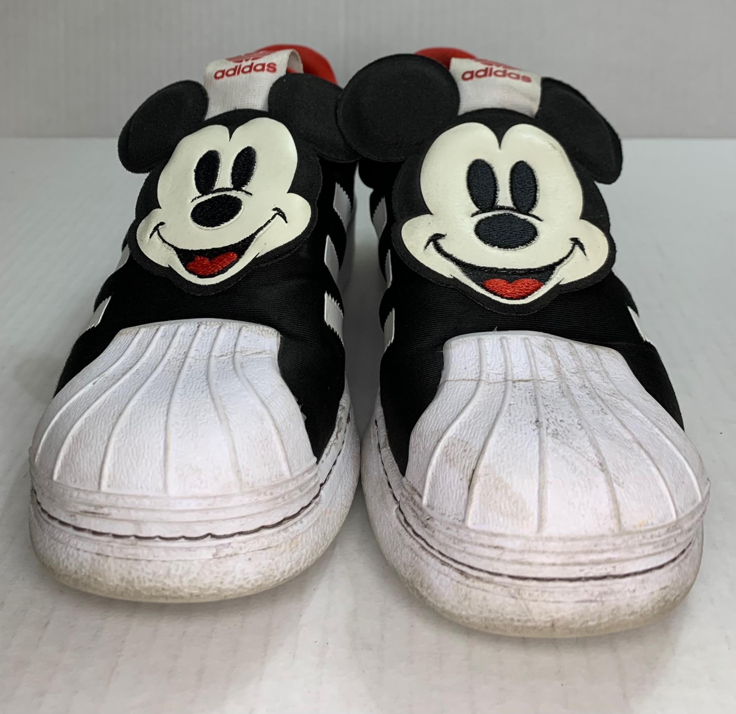 Toddler Adidas Mickey Mouse shoes size 2