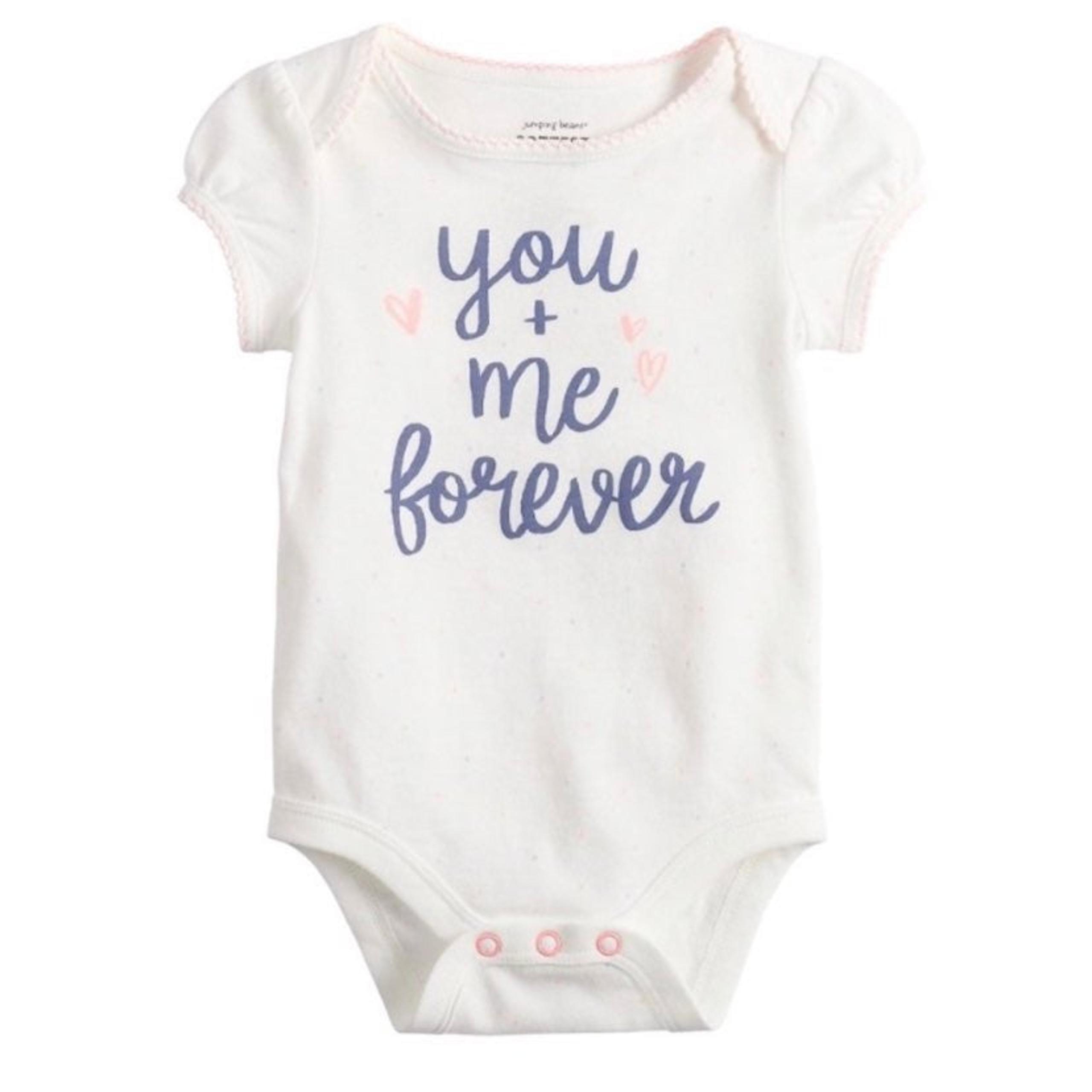 NWT You & Me Forever Bodysuit Onesie, Size 9 months