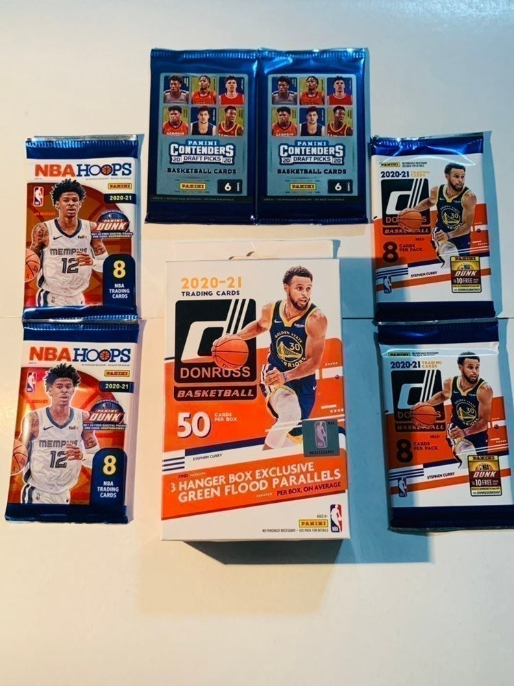 2021 NBA Donruss & Hoops Bundle