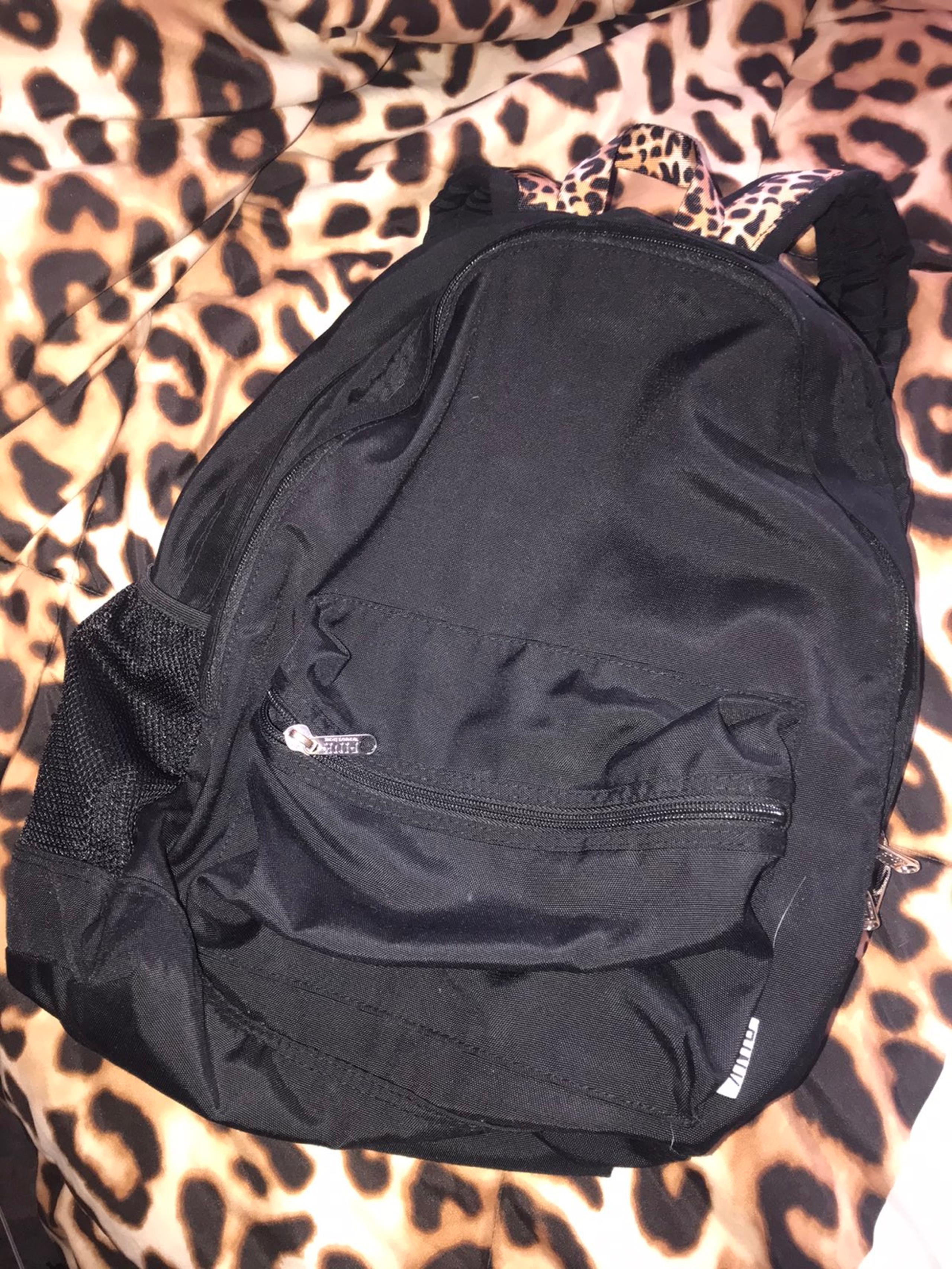 Vs Pink cheetah print backpack