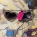 Clear Betsey Johnson Sunglasses
