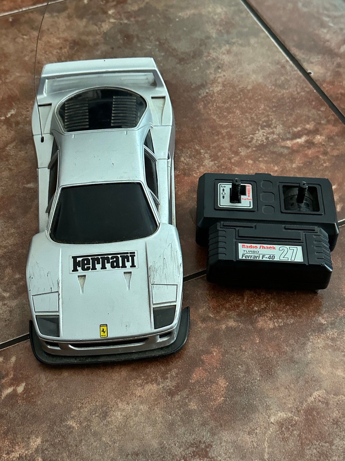 Rare Complete Clean 1988 Radio Shack RC Ferrari F40 Turbo 60-4034