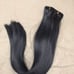 22 16 Clips black Hair Extension Clip In