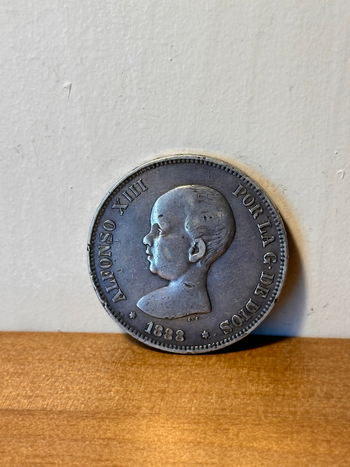 1888 Spain coin