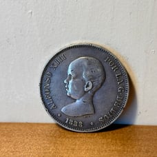 1888 Spain coin