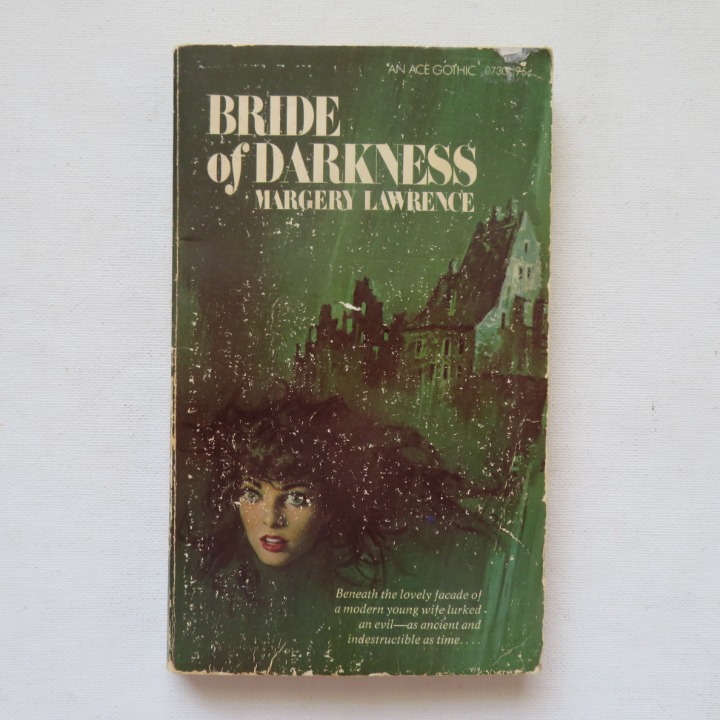 Bride of Darkness by Margery Lawrence 1973 Vintage Gothic Paperback Novel RARE