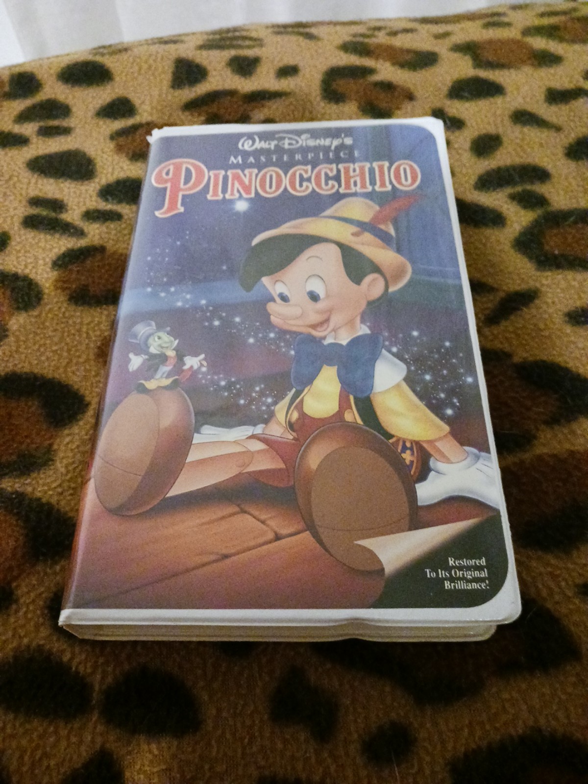 Walt Disney Masterpiece Pinocchio VHS 239 1993 Edition Collectible
