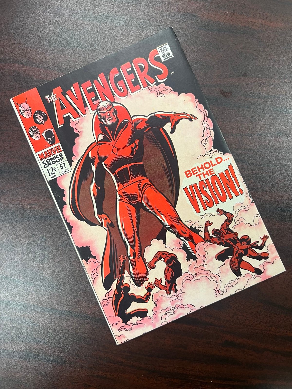 The Avengers #57 First appearance of Vision
