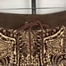 Vintage Y2K Brown Juicy Couture Paisley Pattern Velour Velvet Tiered Skirt