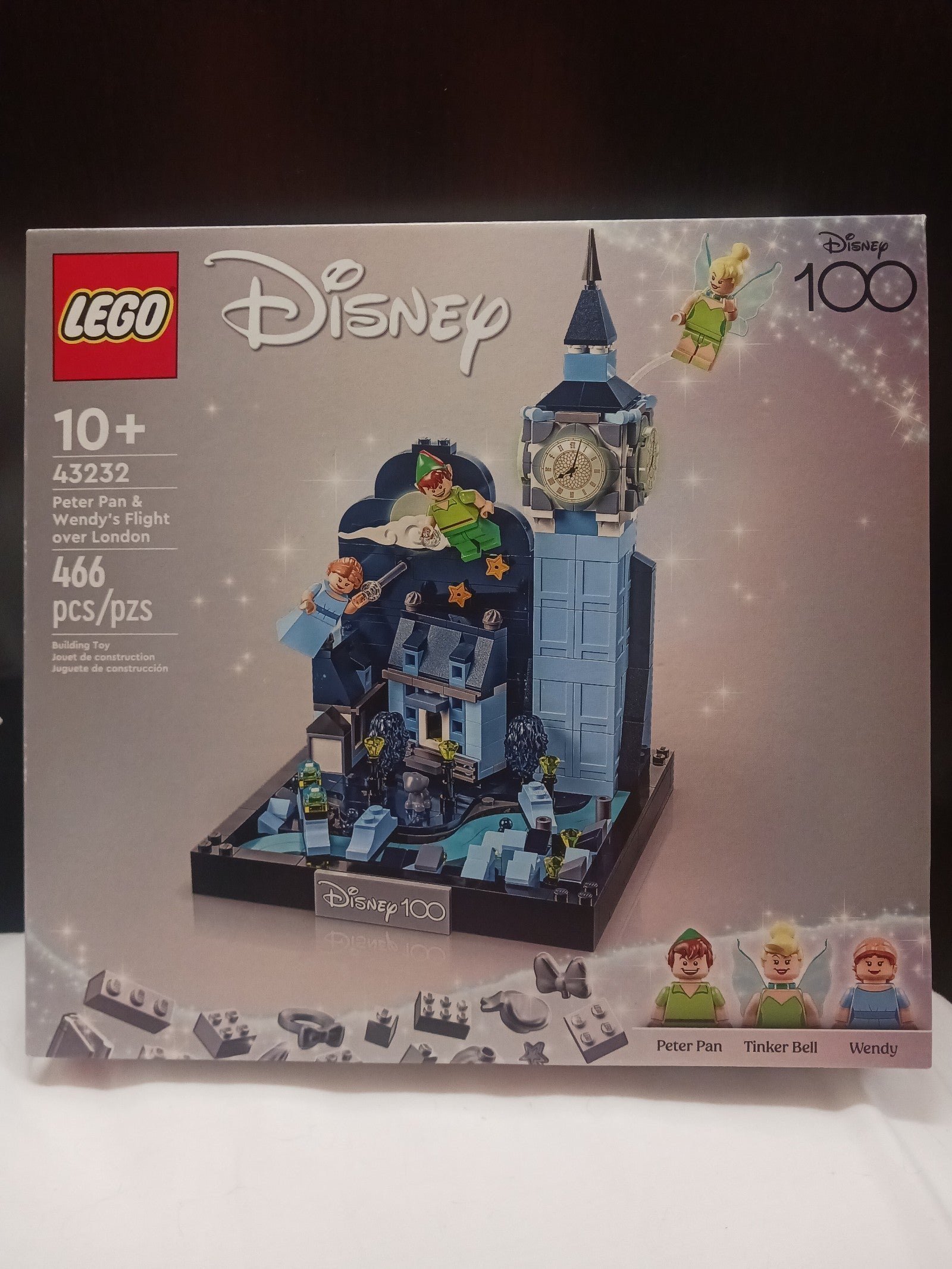 Disney 100 Peter Pan & Wendy's Flight Over London Set 43232 NEW FINAL PRICE