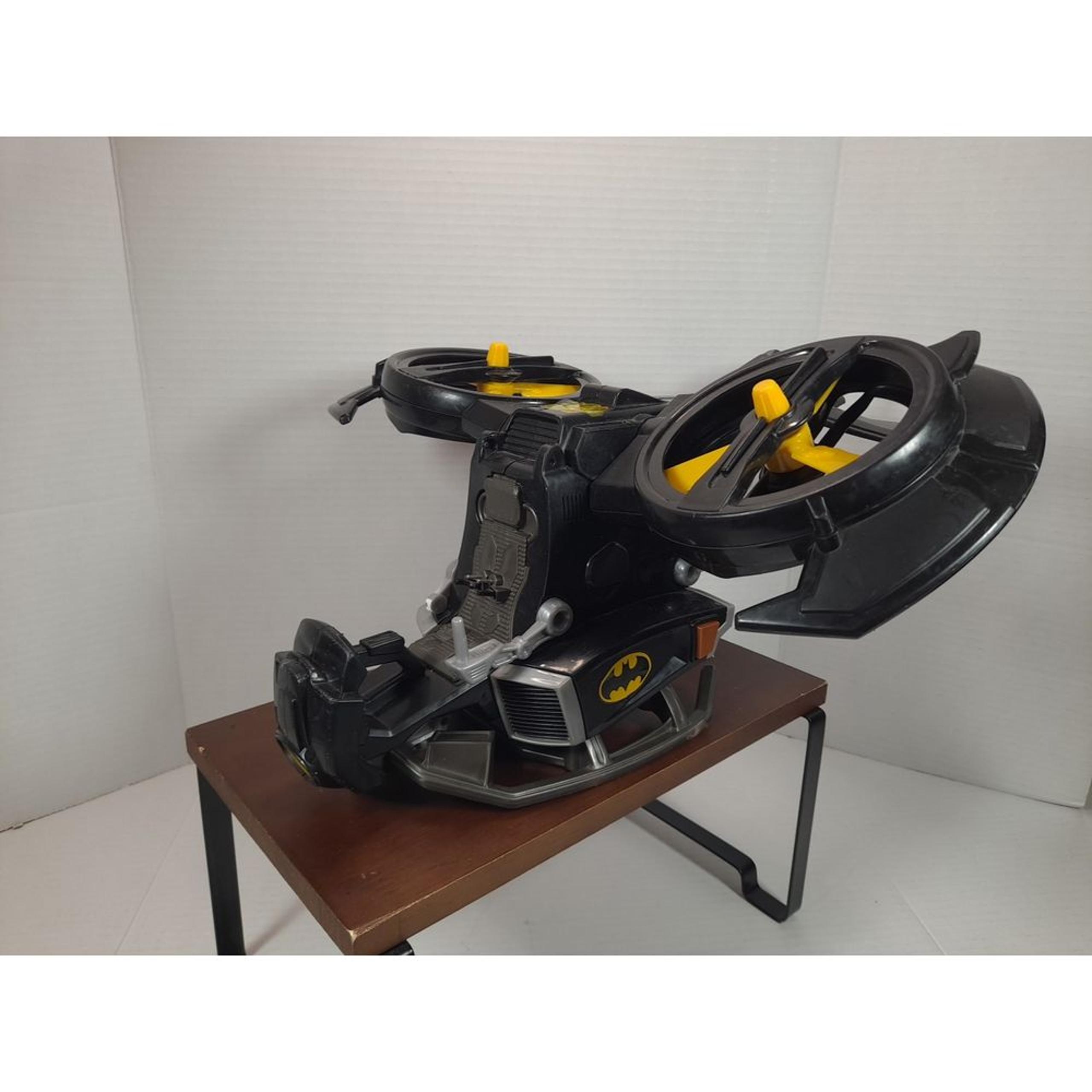 2012 Mattel Hero World Batman Batwing Helicopter Sounds & Lights Works