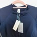 NWT Sea Level Swim Essential Long Sleeved One Piece Swimsuit Navy Blue Size 6