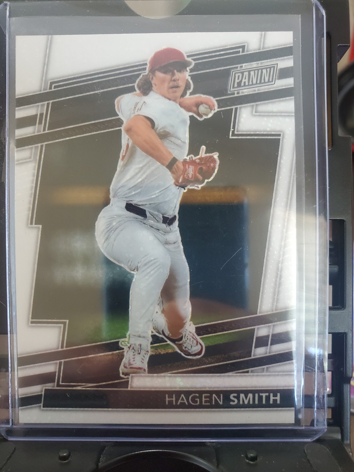 2024 Panini National VIP Gold Packs - Hagen Smith - WHITE SPARKLE SSP RC
