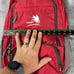 Free Knight Trekking 60 Red Hiking Bagpack 60L Waterproof Lightweight Rip Stop