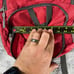 Free Knight Trekking 60 Red Hiking Bagpack 60L Waterproof Lightweight Rip Stop