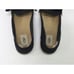 Uggs Abigail Black Slip On Canvas Espadrille Flats with Bow