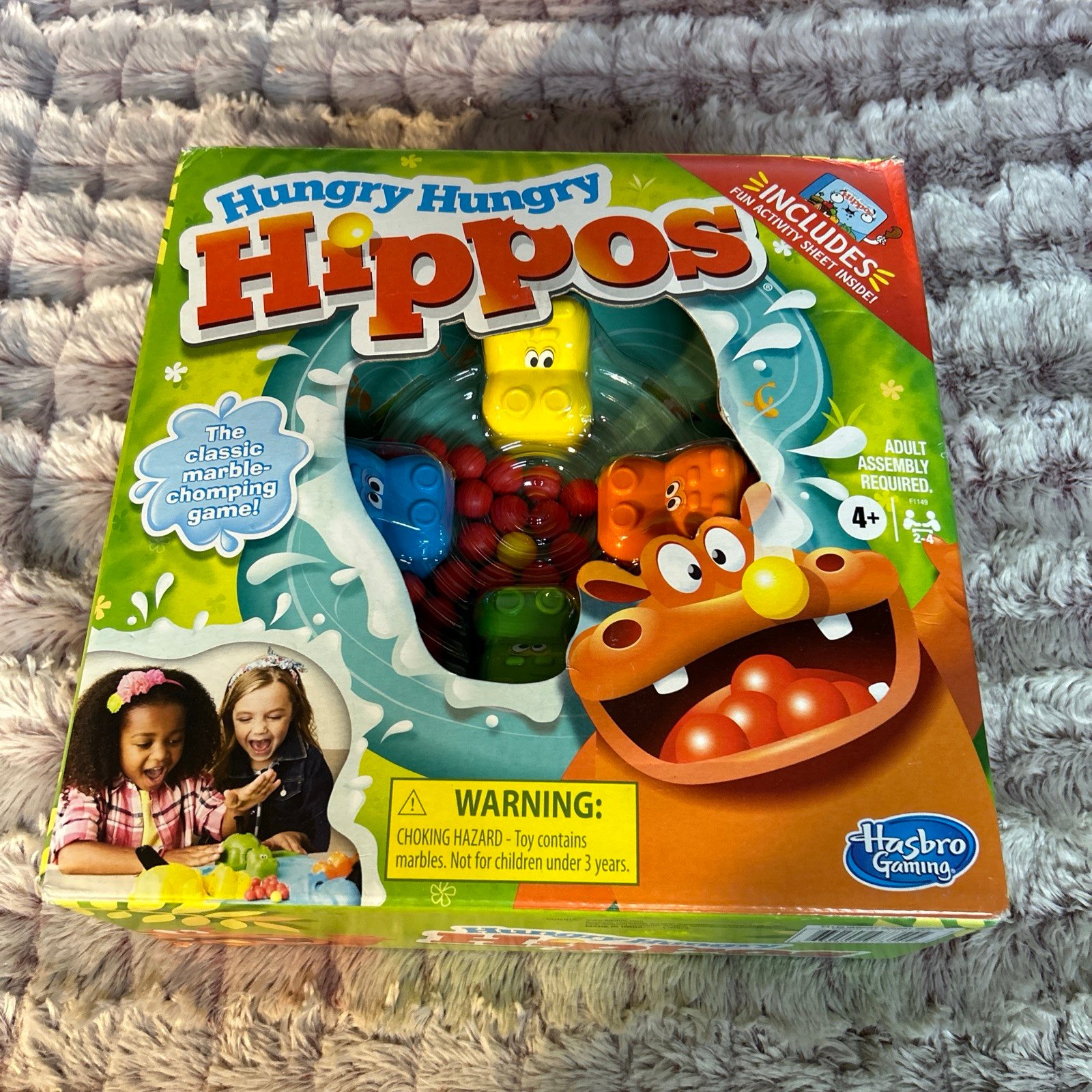 Hasbro Gaming Hungry Hungry Hippos Game