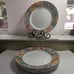 Corelle Watercolors 10.75” Dinner Plates set of 8