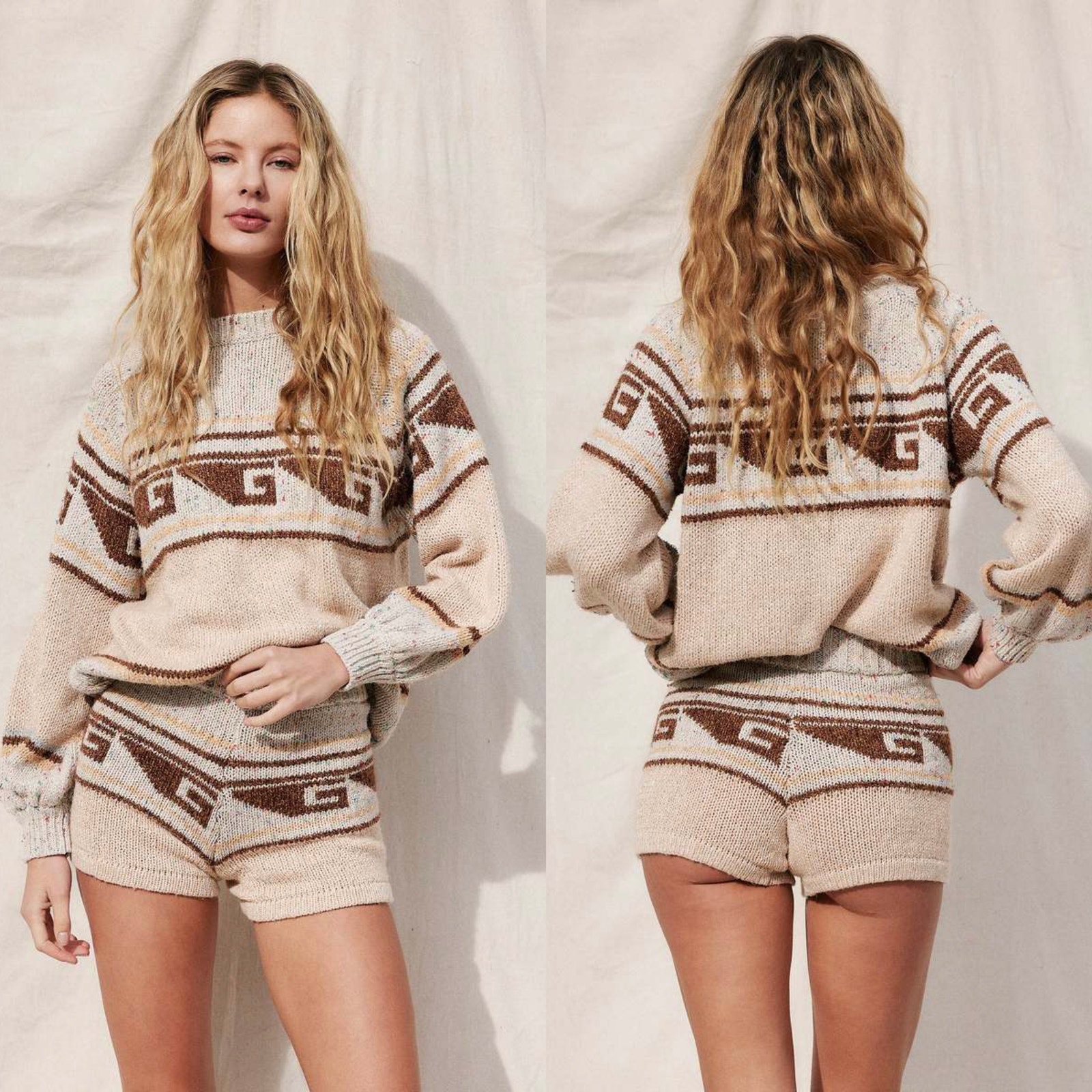 Jen’s Pirate Booty Dali Knit Sweater in Sand Size P/S