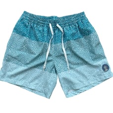 Chubbies The Whale Sharks 5.5” Inseam Classic Swim Trunks With Stretch Liner Med