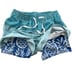 Chubbies The Whale Sharks 5.5” Inseam Classic Swim Trunks With Stretch Liner Med
