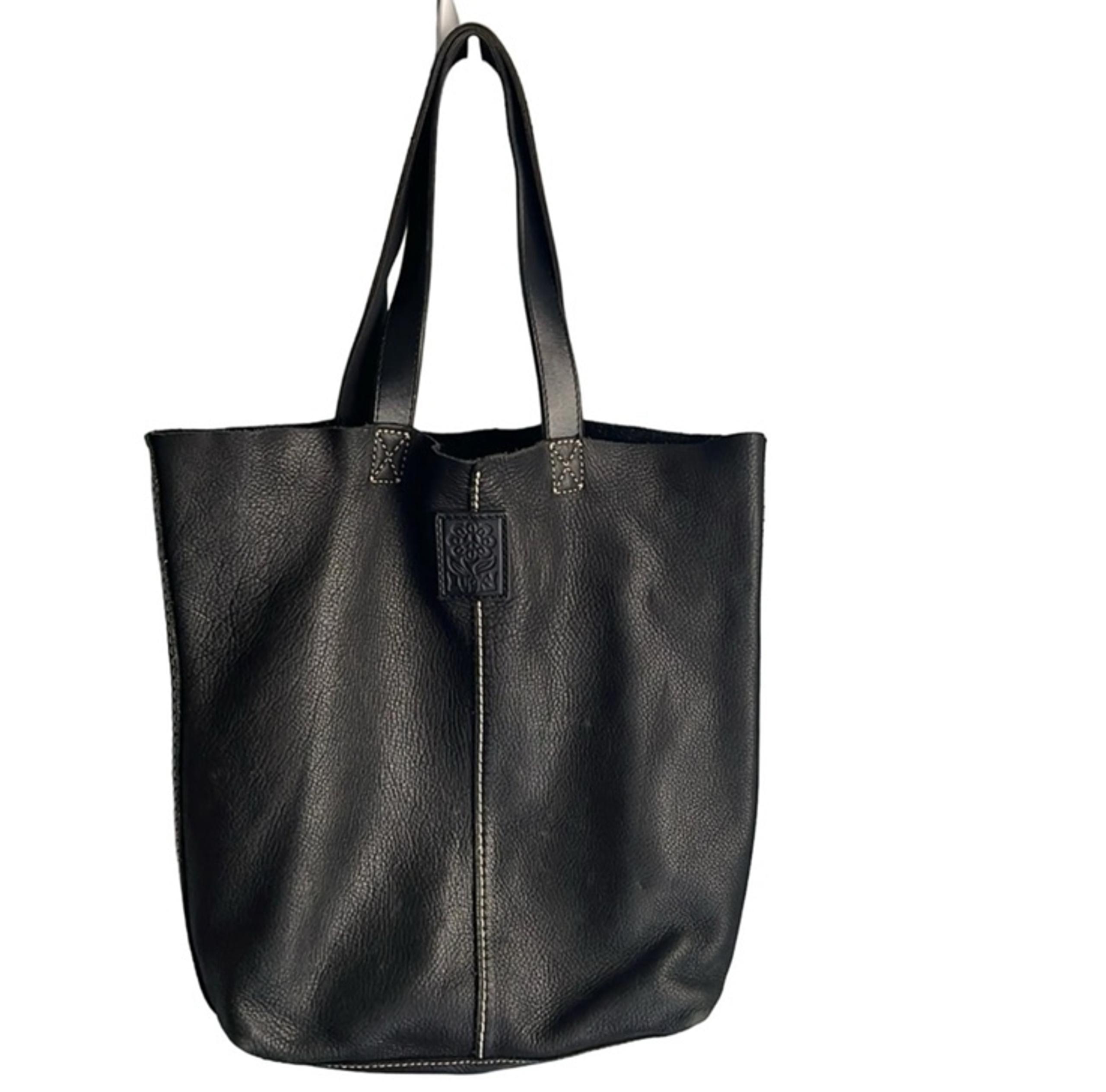 Lucky Brand leather Tote Bag Black