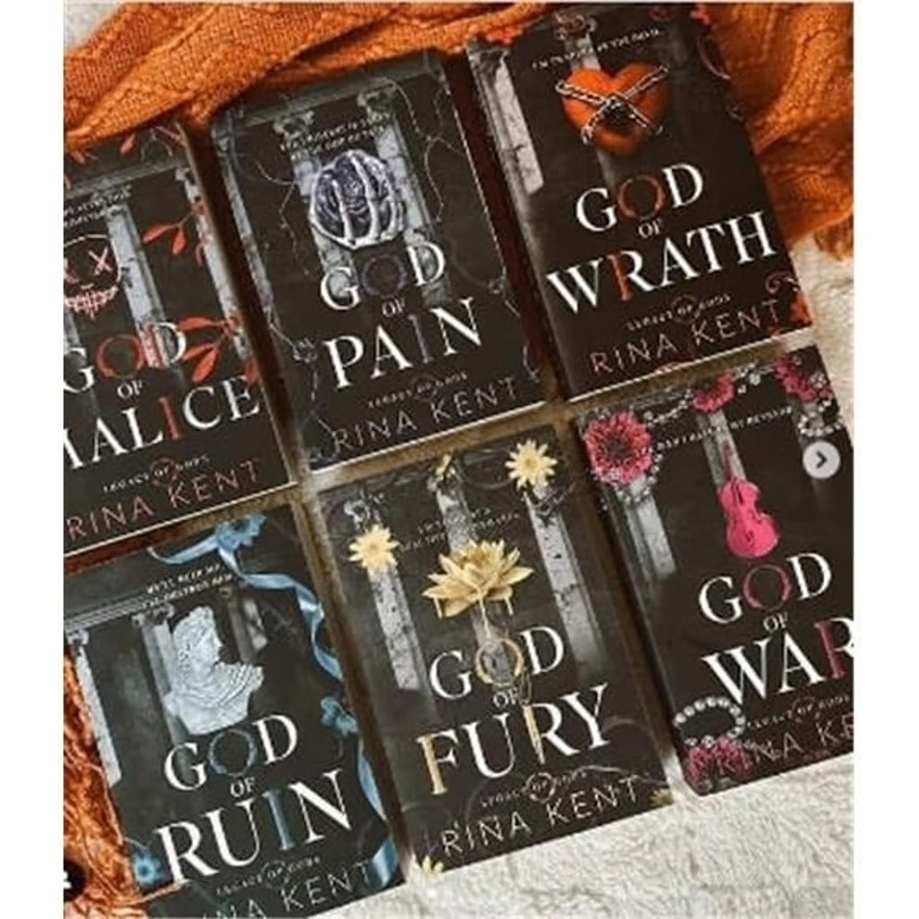 Legacy of Gods Series 6 Books Set by Rina Kent (English, Paperback) USA STOC