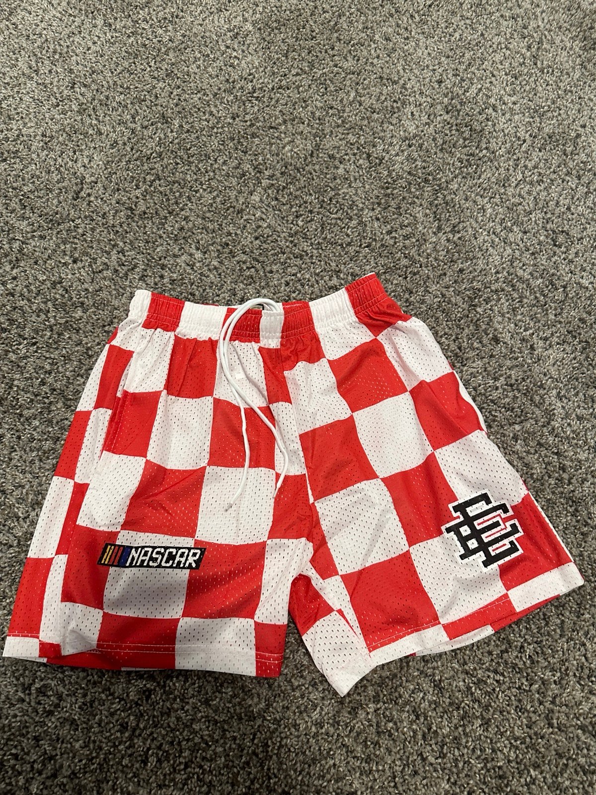 Eric Emannuel Nascar shorts medium
