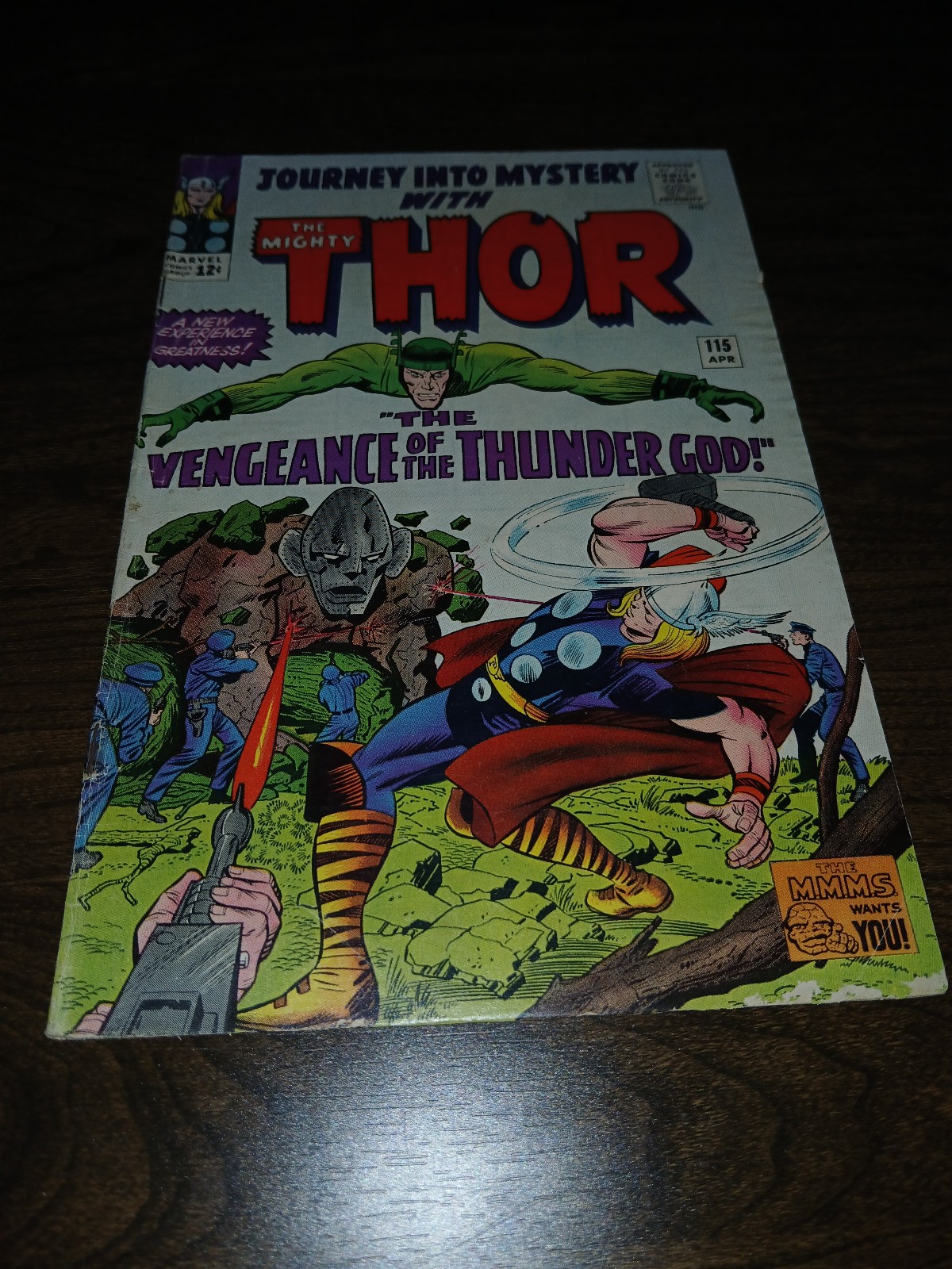 Journey Into Mystery #115 Mighty Thor Key Issue Silver Age Marvel Comics