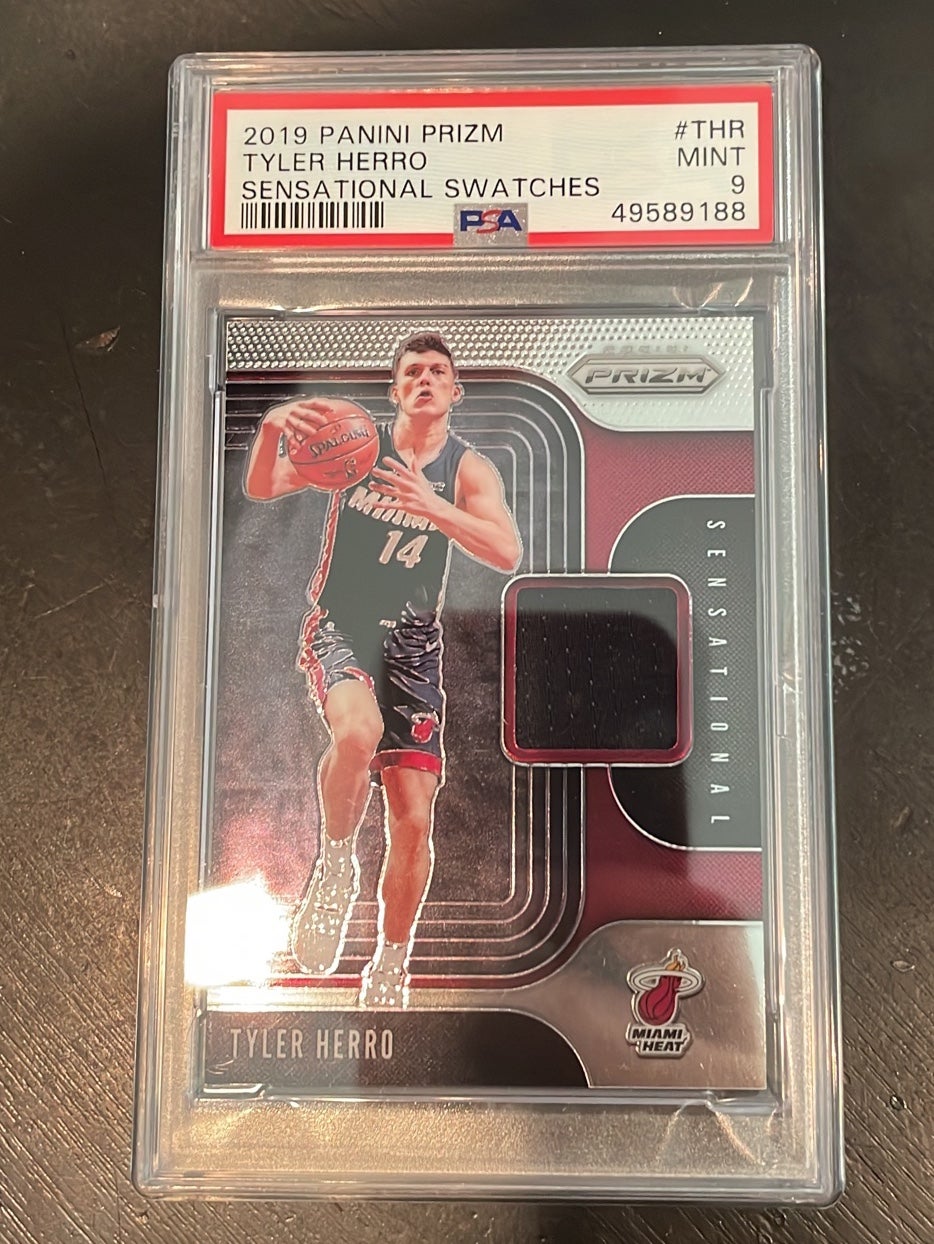 Tyler Herro patch psa 9