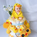 Duck Diaper Cake, Baby Shower gift