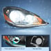 Nilight Headlight Assembly Compatible with 2006 2007 2008 2009 2010 Toyota