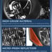 Nilight Headlight Assembly Compatible with 2006 2007 2008 2009 2010 Toyota