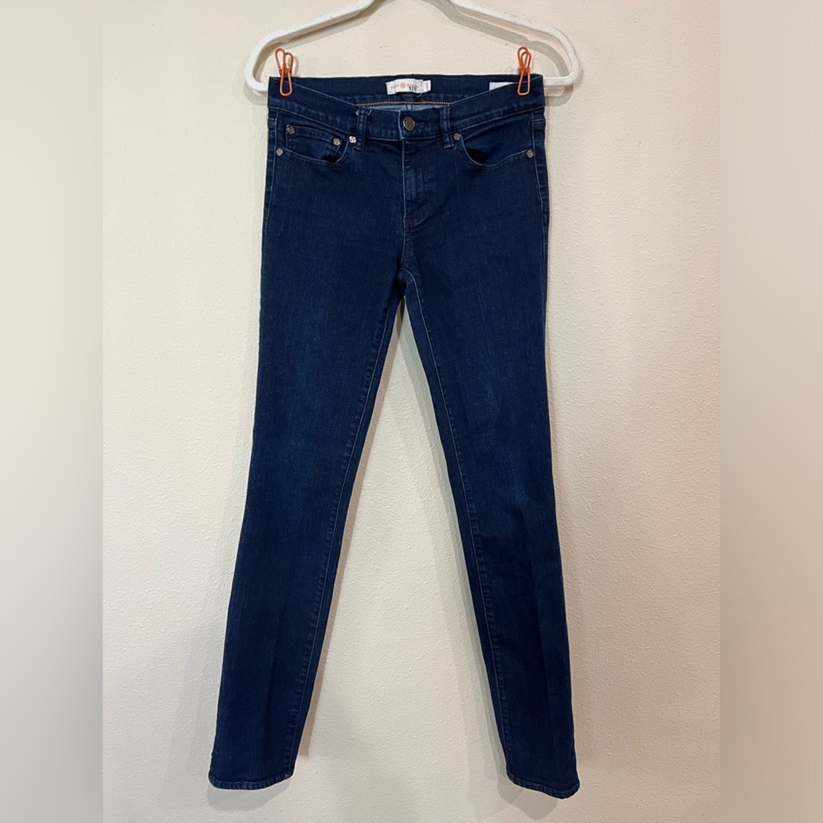 Tory Burch Super Skinny Blue Jeans