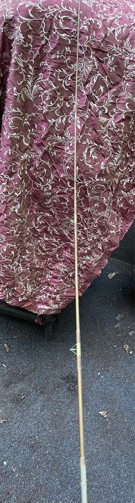 VINTAGE SOUTH BEND POLE, BAMBOO Grip