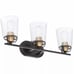 Progress Lighting Inspiration Collection 3-Light Antique Bronze Vanity Light