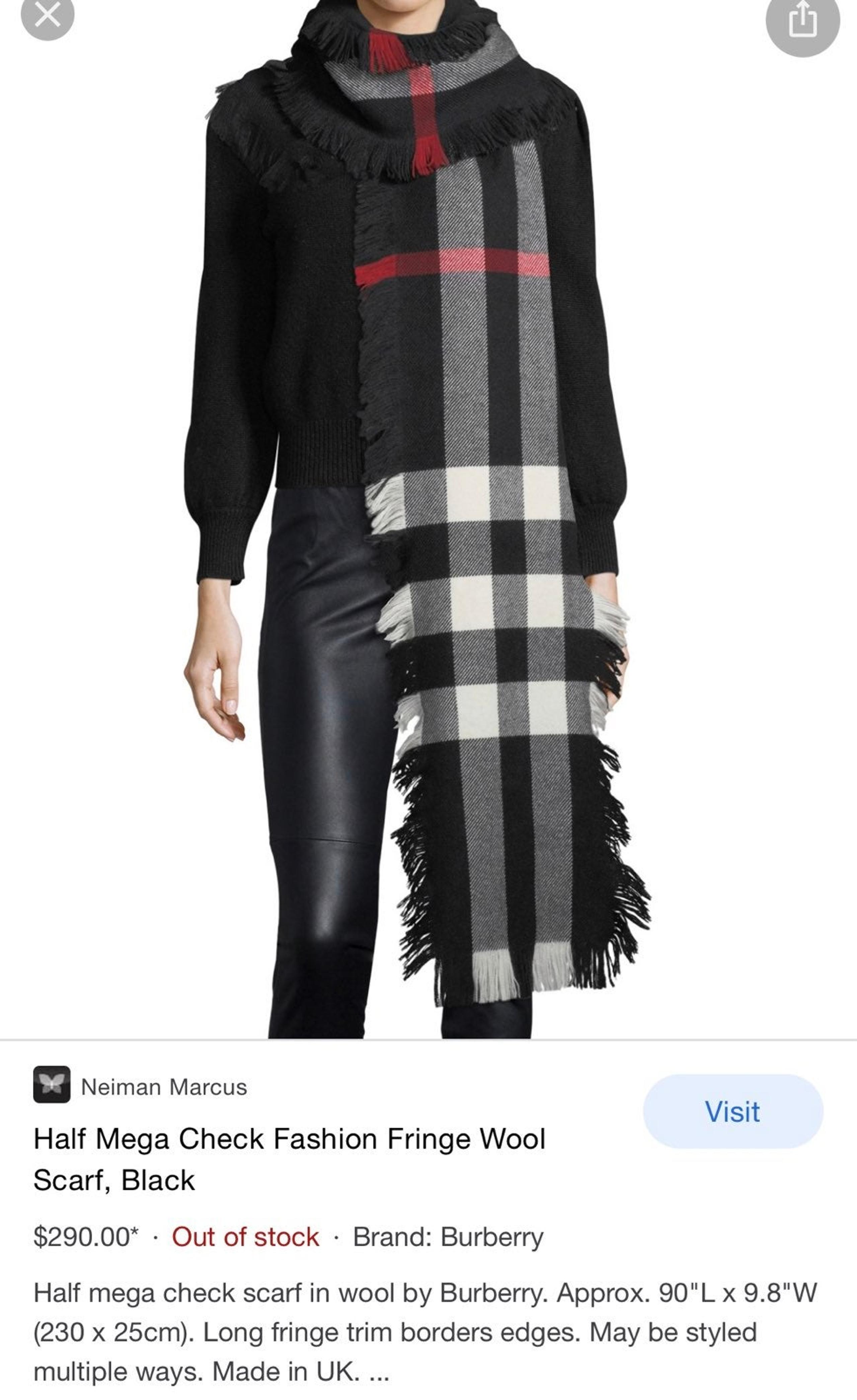 Authentic Burberry Scarf